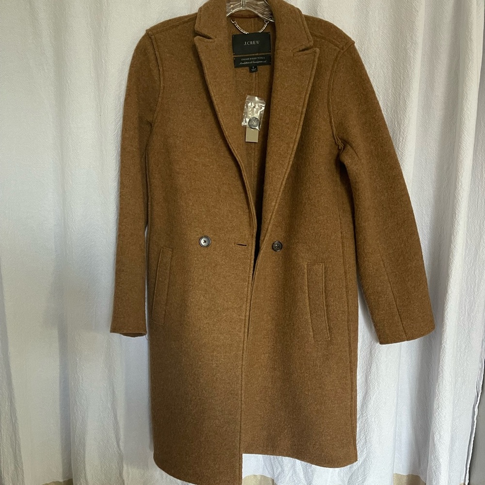 J Crew Daphne Topcoat